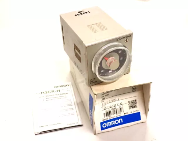 New Omron H3Cr-H8L Solid-State Timer New #D694