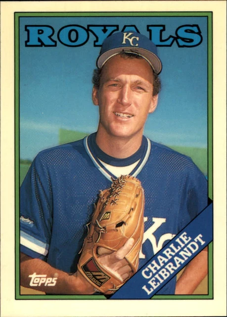 1988 TOPPS TIFFANY Kansas City Royals carte de baseball #569 Charlie ...