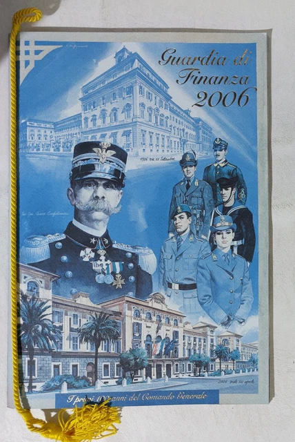 I113125 Calendario Storico della Guardia di Finanza 2006