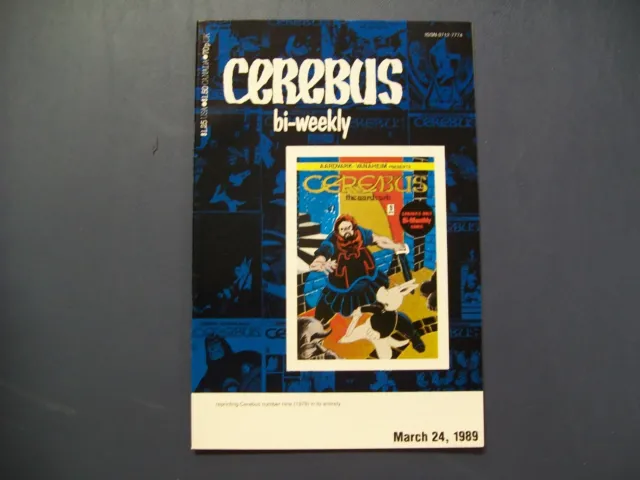 Cerebus Bi-Weekly #9 by Aardvark Comics in Very Fine Condition