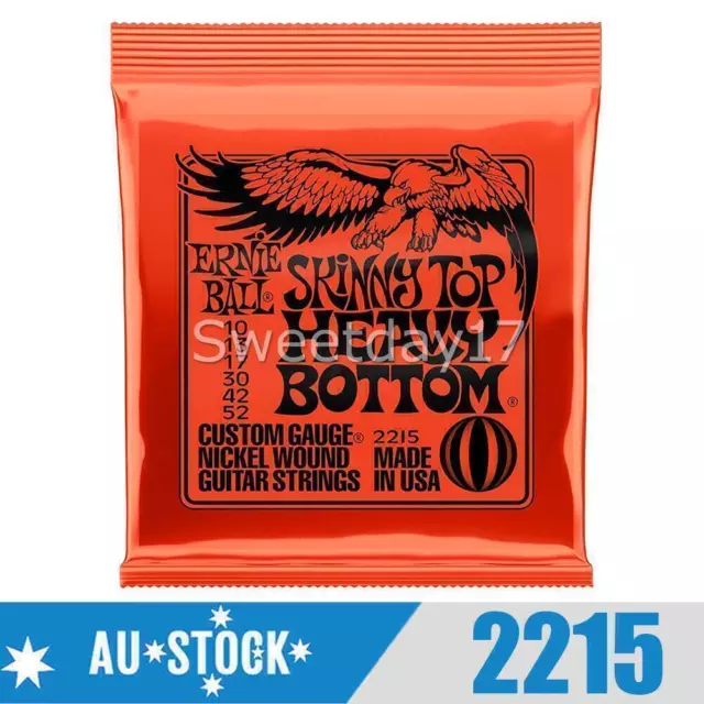 Ernie Ball 2215 Skinny Top Heavy Bottom 10-52 Slinky Electric Guitar Strings