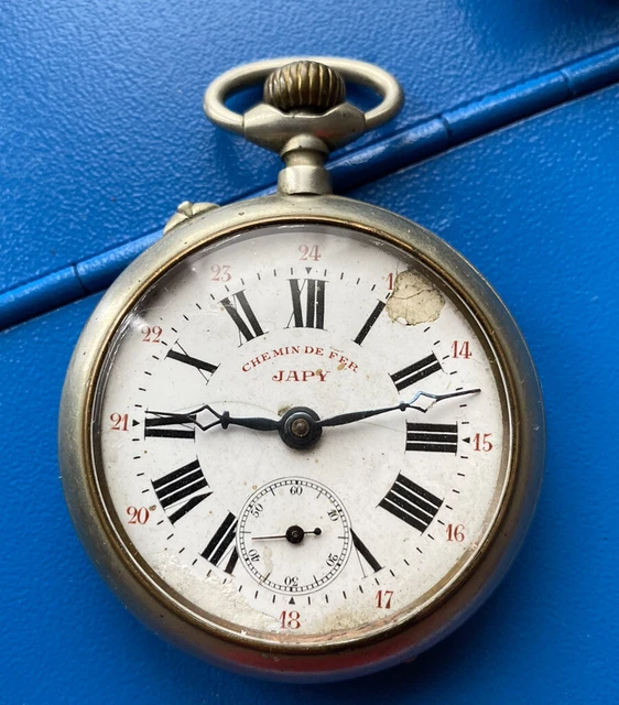 Montre De Poche Japy Alouette Ancienne – À Restaurer – Homme