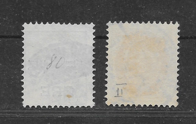 Denmark. 2 Provisionals. (ref 305) 2