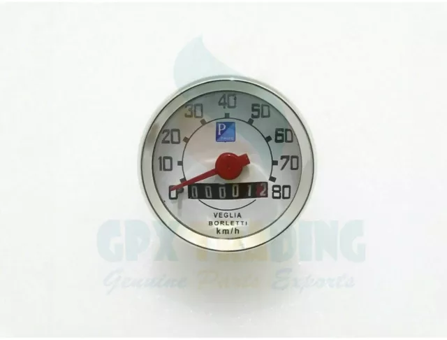 Vespa V50 Tachimetro 0-80 di Km/H V50 V90
