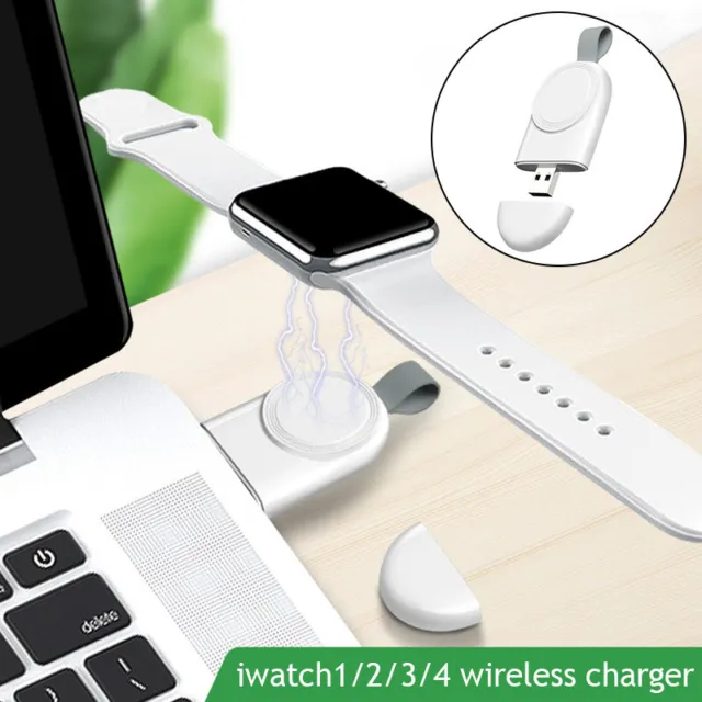 Sans Fil Magnétique Iwatch Chargeur USB de Pour Montre Apple 2 /3/4 /5/6 / Se /,