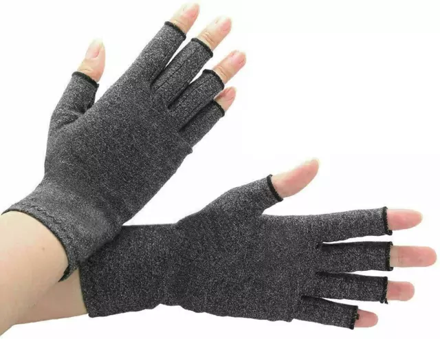 Arthritis Gloves Compression Joint Finger Pain Relief Hand Wrist Support Brace