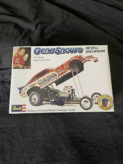 GENE SNOW’S REVELL SNOWMAN VEGA vintage Revell FACTORY SEALED model kit