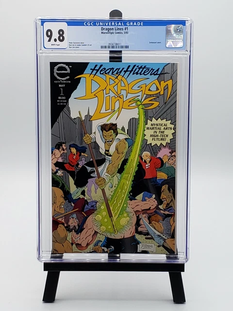 Dragon Lines #1 (Marvel/Epic, 1993) - CGC 9.8 White Pages