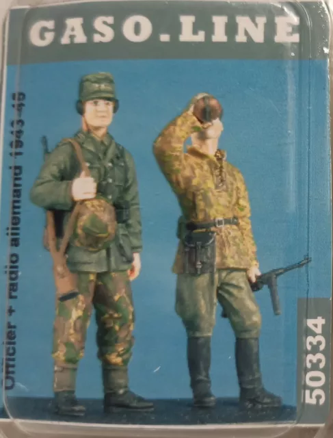 MODELLISMO- German radio operator and officer - GASO_LINE 1/48 scale