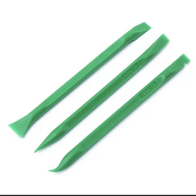 3 pièces outil d'ouverture de réparation de spudger en plastique pour iPhone ordinateur portable tablette SmartphoneZ
