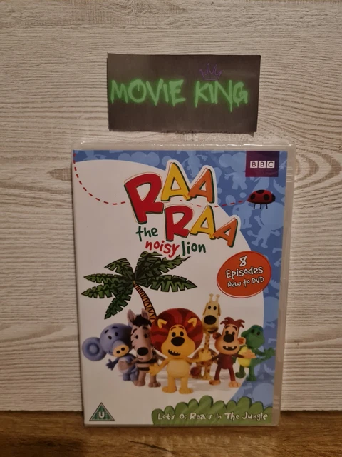 RAA RAA THE Noisy Lion (DVD, 2013) [NEW & SEALED] In The Jungle [Region ...