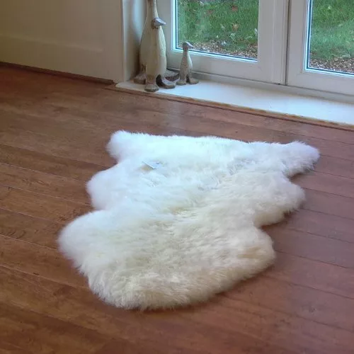 Real Thick Shaggy Sheepskin Rugs - Single Sheepskins - Range of Colours