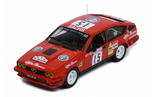 Spark Alfa Romeo GTV6 #53 Loubet Tour De Corse 1982 1/43 S9350