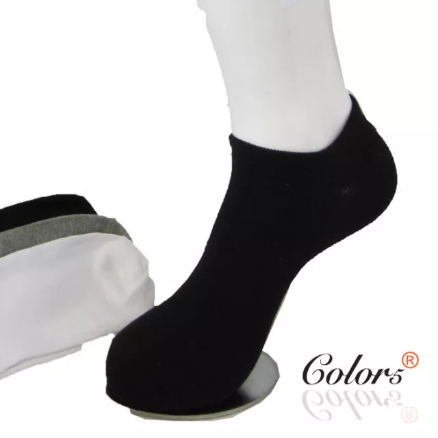 2 Pairs ASSORTED UNISEX Men's Super Low Cut Sport Thin Socks size6-11