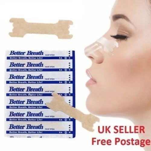 5 - 1000 Better Breath - Nasal Strips, Reduces Snoring - Nasal Congestion Relief