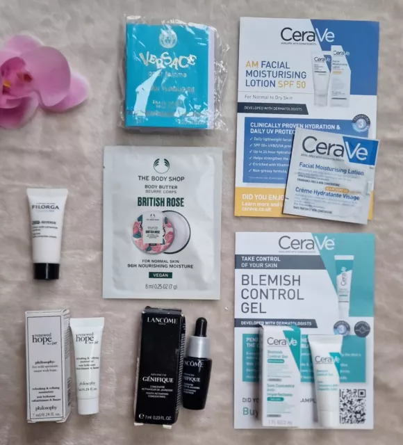 7 DAYS CHRISTMAS Advent Calendar Skin Care Samples Bundle Versace