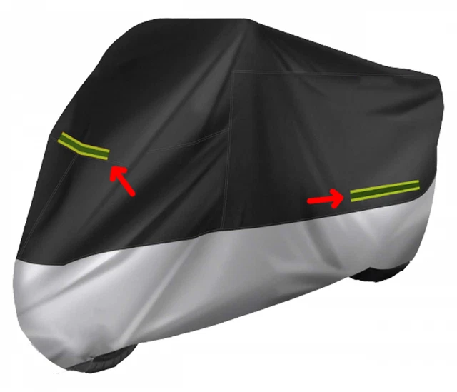 1 TELO COPRIMOTO SCOOTER FELPATO SAGOMATO Tg L 232x100x125cm 250gr - Foto 8