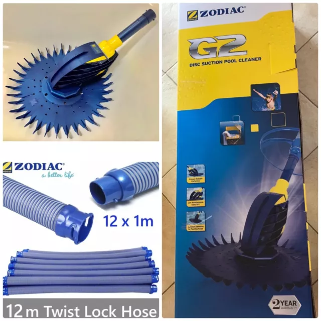 Genuine New Zodiac Baracuda G2 G Genie Series 2 Swimming Pool Cleaner Twist Lock