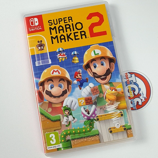 SUPER MARIO MAKER 2 Switch FR Physical Game In Multi-Language Platform ...