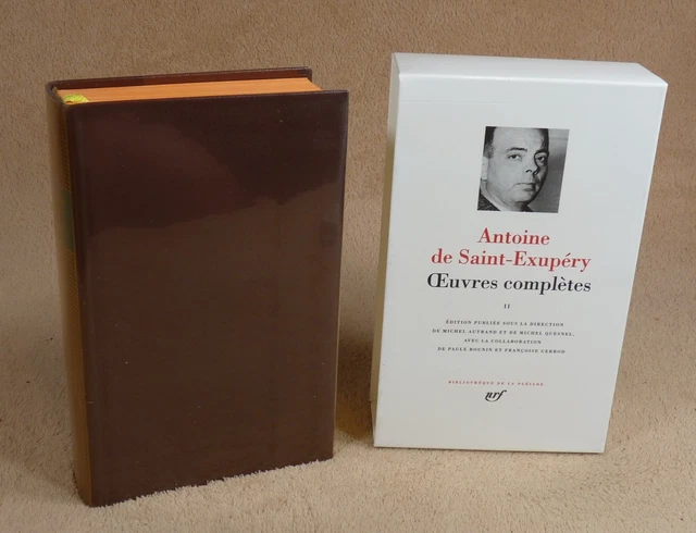 LA PLEIADE : Antoine De Saint-Exupery - Oeuvres Completes 2 / 1999