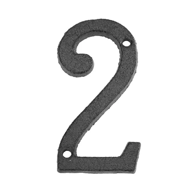 Letrero digital de metal hierro fundido placa de puerta hágalo usted mismo decoración de pared cafetería (2)