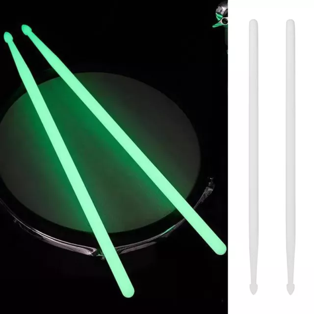 1 paio 5A tamburo luminoso bastone tamburo tamburo fluorescente StöCk7551