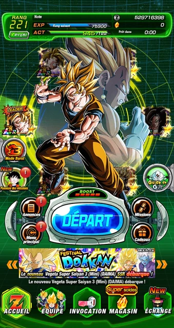 DOKKAN BATTLE : PRÉSENTATON DE MON COMPTE JAP ! - YouTube