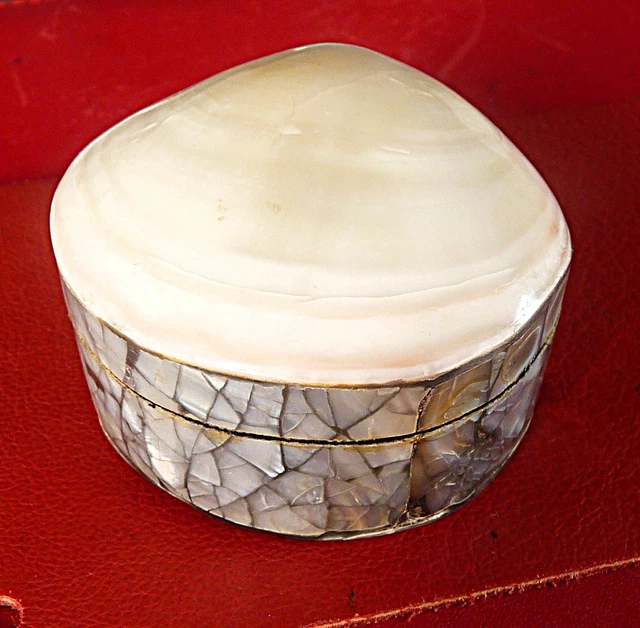 Écrin à Bijoux Vintage Bicolore FIX - Boîte Ancienne Des Années 80, Plastique Moulé