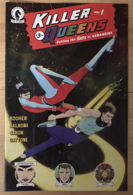 2021 Dark Horse Comics Killer Queens #1 Booher Story, Balboni Art; High-Grade NM