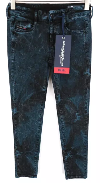 DIESEL SWEAT JOGG Jeans D-Ollies-SP-NE 084AF Femme Jean W24 Slim Bleu Fille  EUR 53,59 - PicClick FR