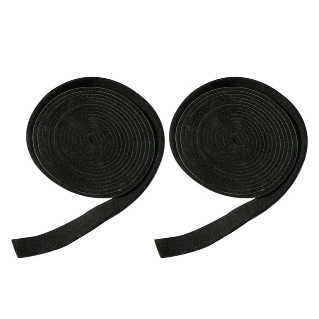 2 Pcs Selbstklebendes Filzband Polyesterfaser Möbelfilzstreifen