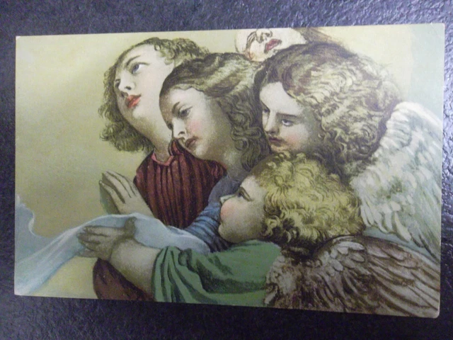 cartolina   f.piccolo  tiziano angeli di destra