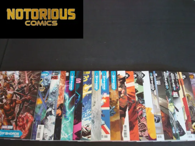 X of Swords 1-22 Complete Variant Set X-Men Comic Lot Run Hickman Marvel