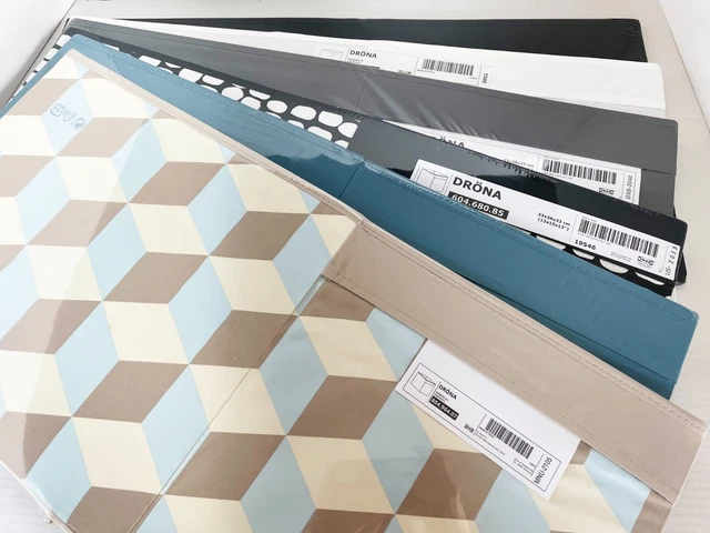 Ikea DRONA Storage box kallax expedit, 13x15x13 " (4 Pack - choose any 4) - NEW
