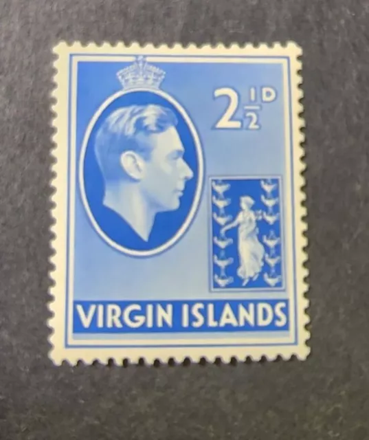 British Virgin Islands  1938 KGVI 2. 1/2d  Mint   Hinged   G5