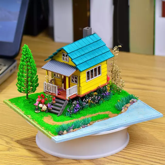 Zum Selbermachen Miniatur Haus Kits Sammlerstücke 3D Puzzle für Familie