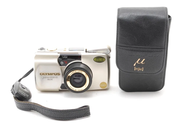[Near mint W/Case] Olympus mju Zoom 105 DELUXE Point & Shoot camera From JAPAN