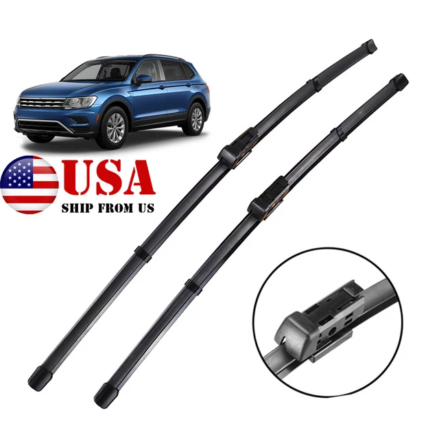 SET FRONT WINDSHIELD Wiper Blades For VW Tiguan MK2 2018 2019 2020