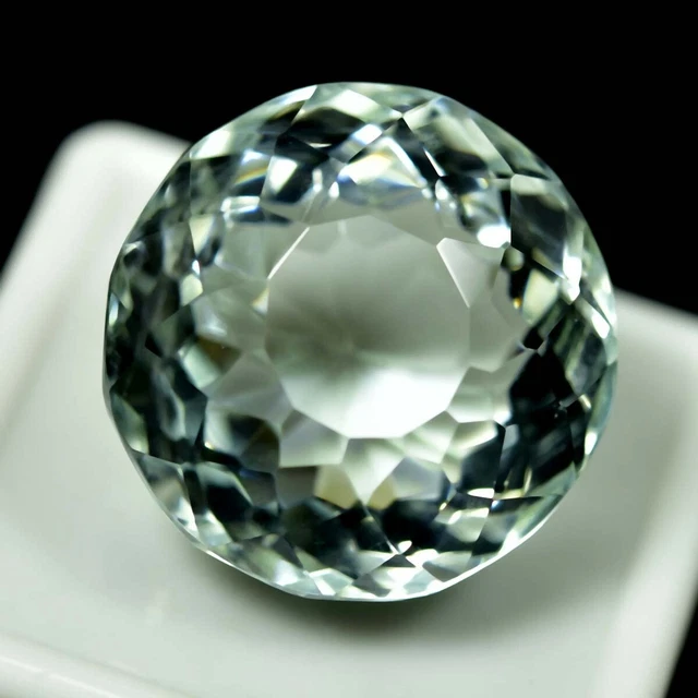 VVS Natural Santa Maria Aquamarine 28.55 Ct Loose gemstone GIE Certified 1000