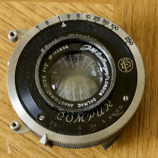 Obturador Dallmayer London Dalmac Anastigmat F/3,5 Compur