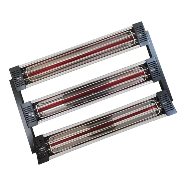 VEVOR Infrarot Lacktrockner 3kW - 3x Strahler Für Lack & Farbe