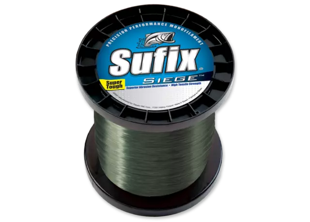 SUFIX SIEGE SMOKE Green Monofilament Fishing Line - Select Pound Test and  Spool $14.98 - PicClick