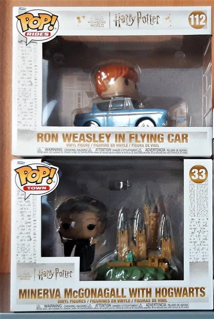 Funko POP Harry Potter Lot de 2 POP McGonagall / Ron Ford Anglia