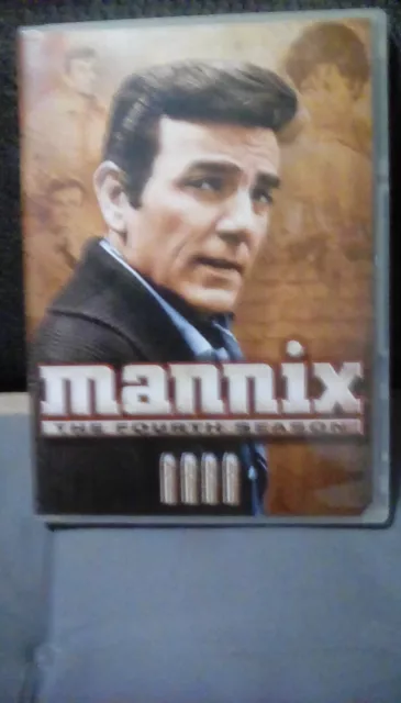 MANNIX SEASON 4 Mlike Connors, Gail Fisher, Bruce Geller MINT!!! $8.89 ...