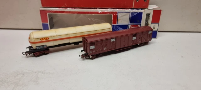 JOUEF ( LIMA, etc...) Wagon Citerne Total réf 6308 en boite / Lot 014