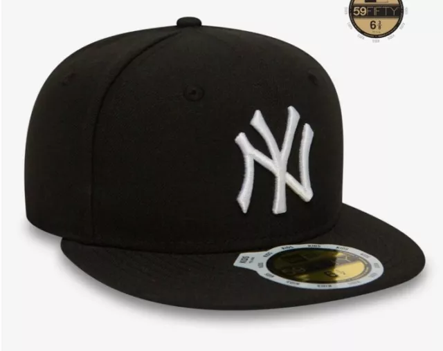 New Era Kids MLB 59 Fifty New York Yankees Passform Mütze 4-6 Jahre Kind 53 cm 2