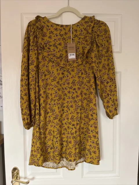 NEXT GIRLS DRESS Mustard Yellow Age 11 BNWT 0.99 PicClick UK