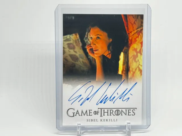 Game of Thrones Arts & Images Sibel Kekilli As Shae Full Bleed Autograph Card