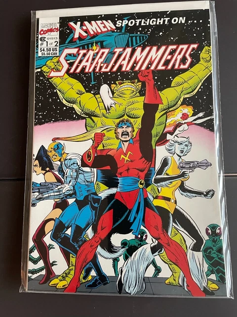 X-Men Spotlight on STARJAMMERS #1  2 - Full TPB Set (Marvel 1990) High Grade 2
