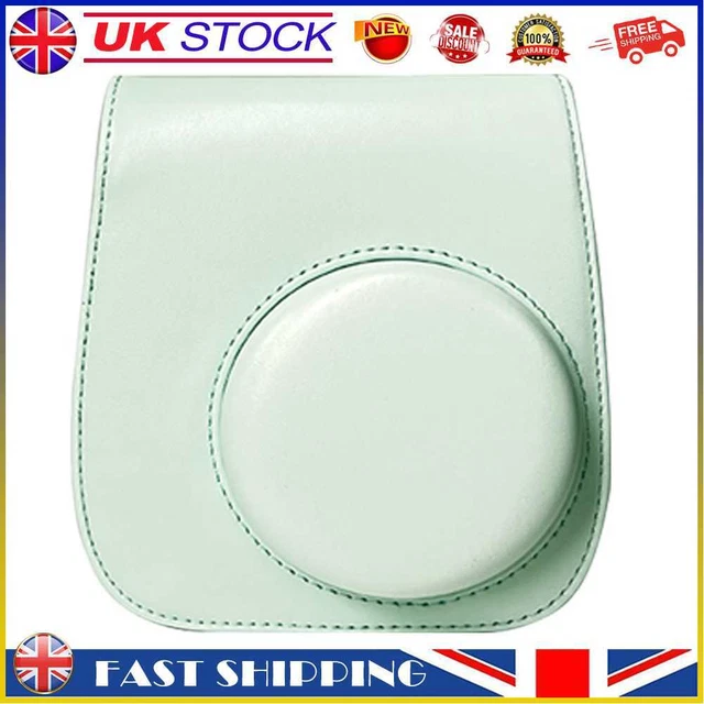 Instant Camera Bags PU Leather for Fujifilm Instax Mini 12/11/9/8 (Green) #gib